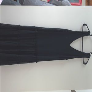 Black tank top dress